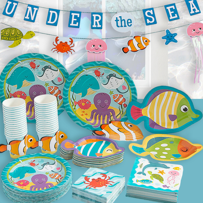 *Under The Sea Deluxe Party Pack for 8